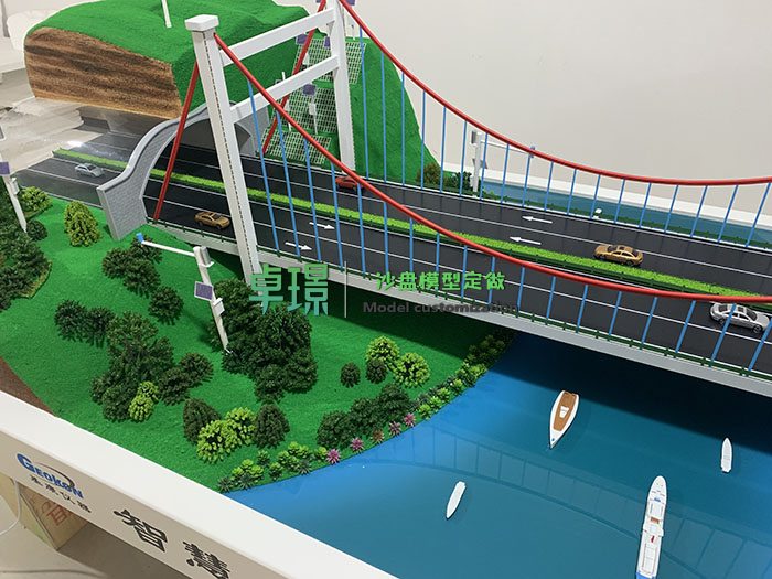 桥梁沙盘模型