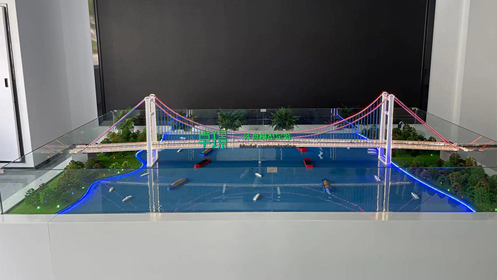 大桥沙盘模型