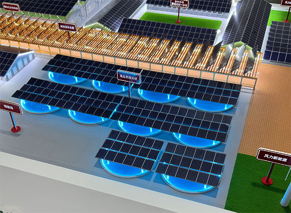 光伏农业一体化并网发电沙盘模型的功能
