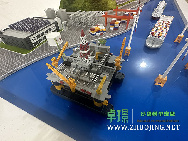 码头港口物流沙盘模型