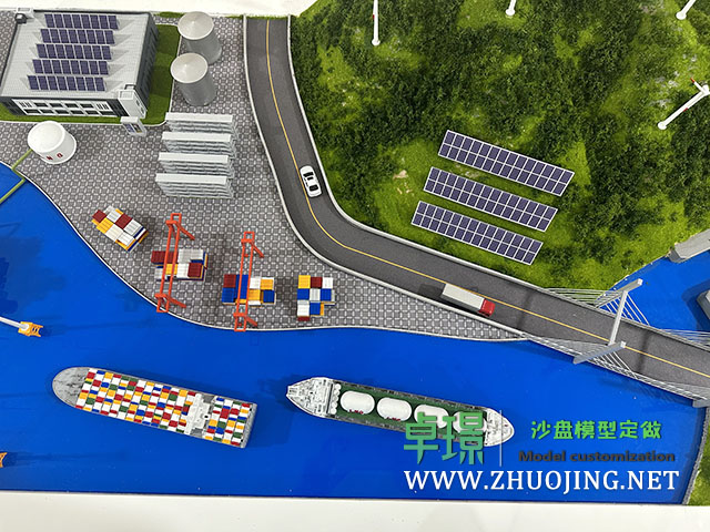 码头港口物流沙盘模型